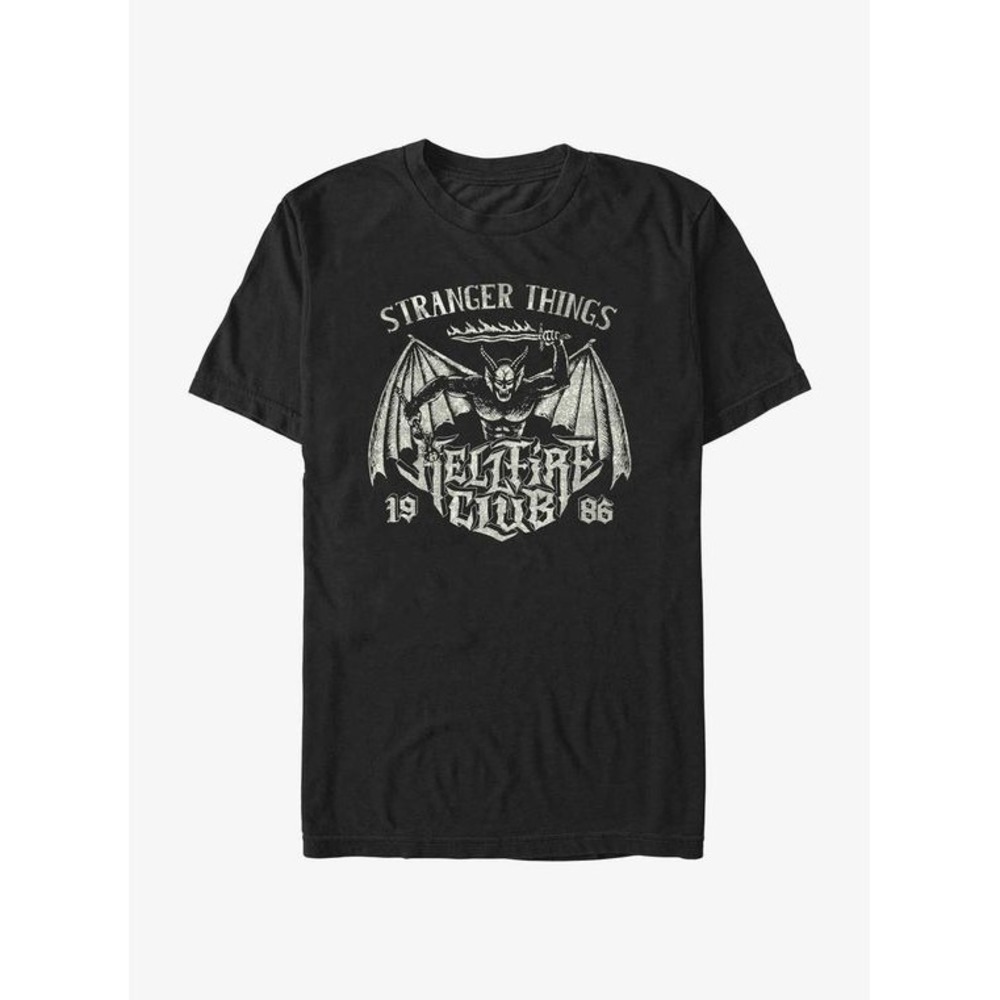Stranger Things Hellfire Club Retro Horror Fan T-Shirt
